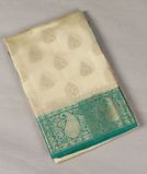 Cream Chaniya Silk Saree T3795611