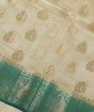 Cream Chaniya Silk Saree T3795614