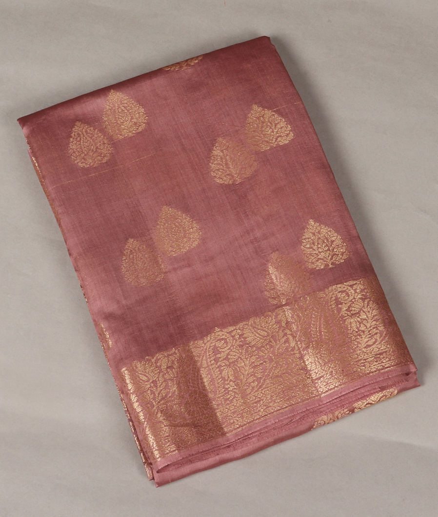 Pink Chaniya Silk Saree T388111-image