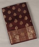 Deep Brown Chaniya Silk Saree T3467231