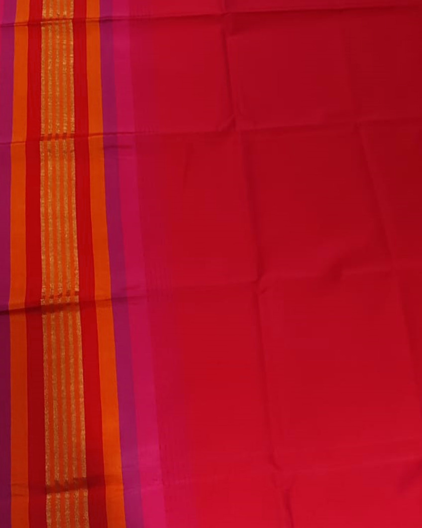 Pink Printed Soft Silk Saree T38239510