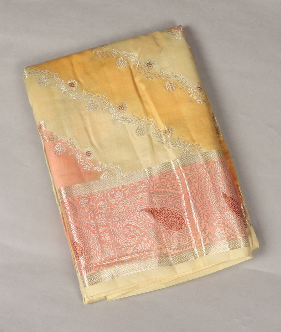 Multicolour Chaniya Silk Saree T353887-image