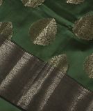 Green Chaniya Silk Saree T3703964