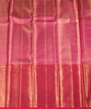 Pink Handwoven Kanjivaram Tissue Silk Pavadai T3995792