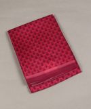 Pinkish Red Printed Silk Saree T3783431