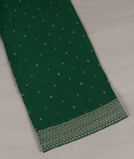 Green Crepe Silk Embroidery Saree T3600891