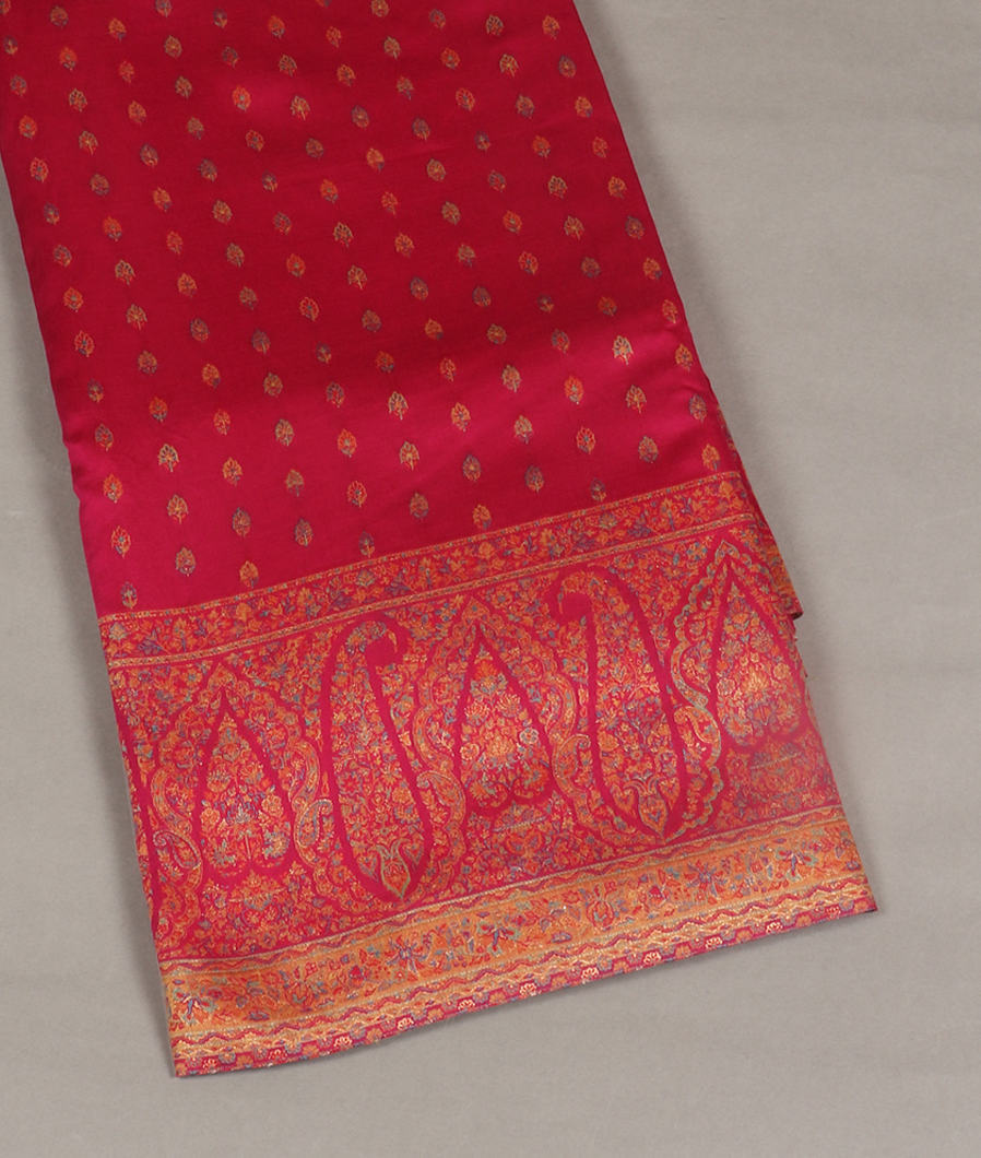 Magenta Cashmere Kani Silk Saree T307320-image