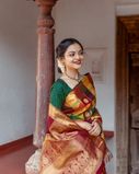 Multicolour Kanjivaram Silk Saree T3674756