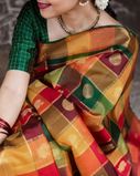 Multicolour Kanjivaram Silk Saree T36747512