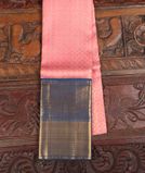 Pink Handwoven Kanjivaram Silk Pavadai T3995521