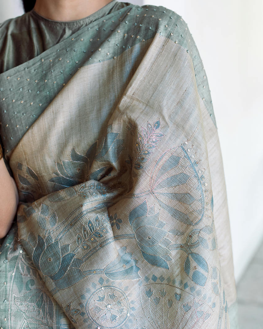 greenish-grey-tussar-printed-saree-t386191-t386191-c