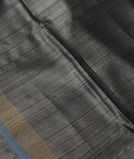 Grey Handwoven Tussar Saree T3817854