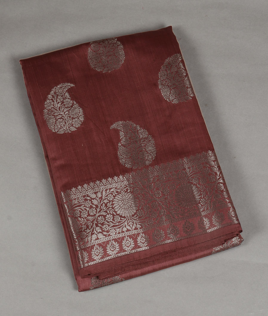 Mauve Pink Chaniya Silk Saree T384584-image