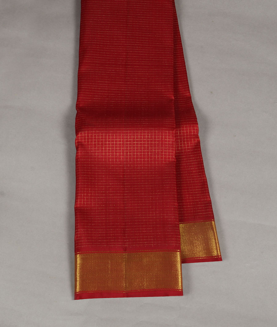 Maroon Handwoven Kanjivaram Silk Saree T392440-image