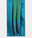 Green Handwoven Kanjivaram Silk Saree T4069392