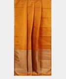 Yellow Handwoven Kanjivaram Silk Saree T4073532