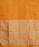 Yellow Handwoven Kanjivaram Silk Saree T4073534