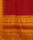 Red Handwoven Kanjivaram Silk Saree T3729184