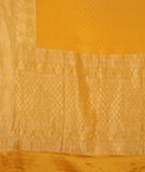Yellow Mysore Crepe Silk Saree T3492044