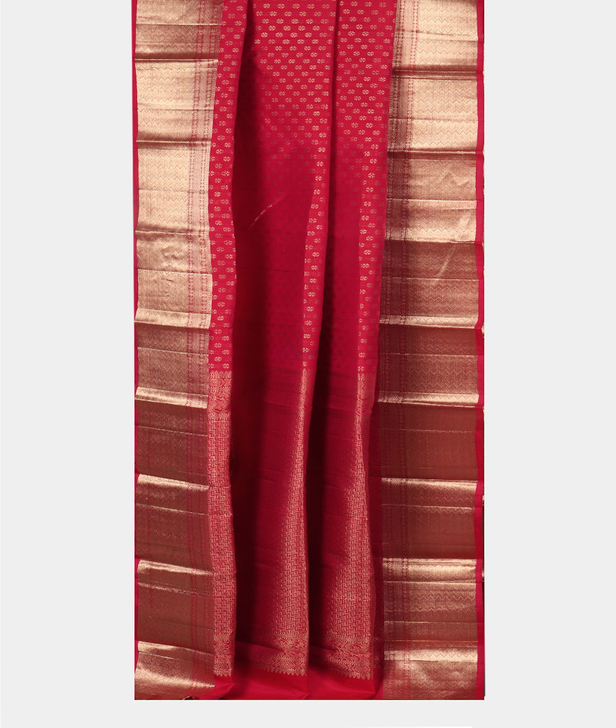 Magenta Handwoven Kanjivaram Silk Saree T3620172