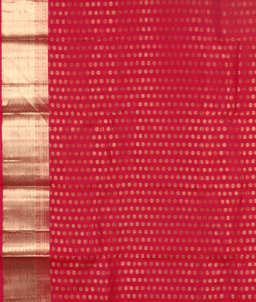 Magenta Handwoven Kanjivaram Silk Saree T3620173