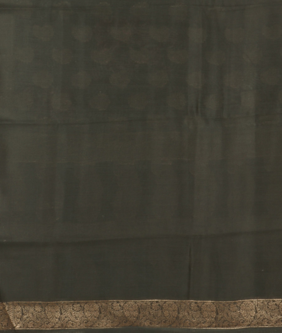 Green Chaniya Silk Saree T3840833