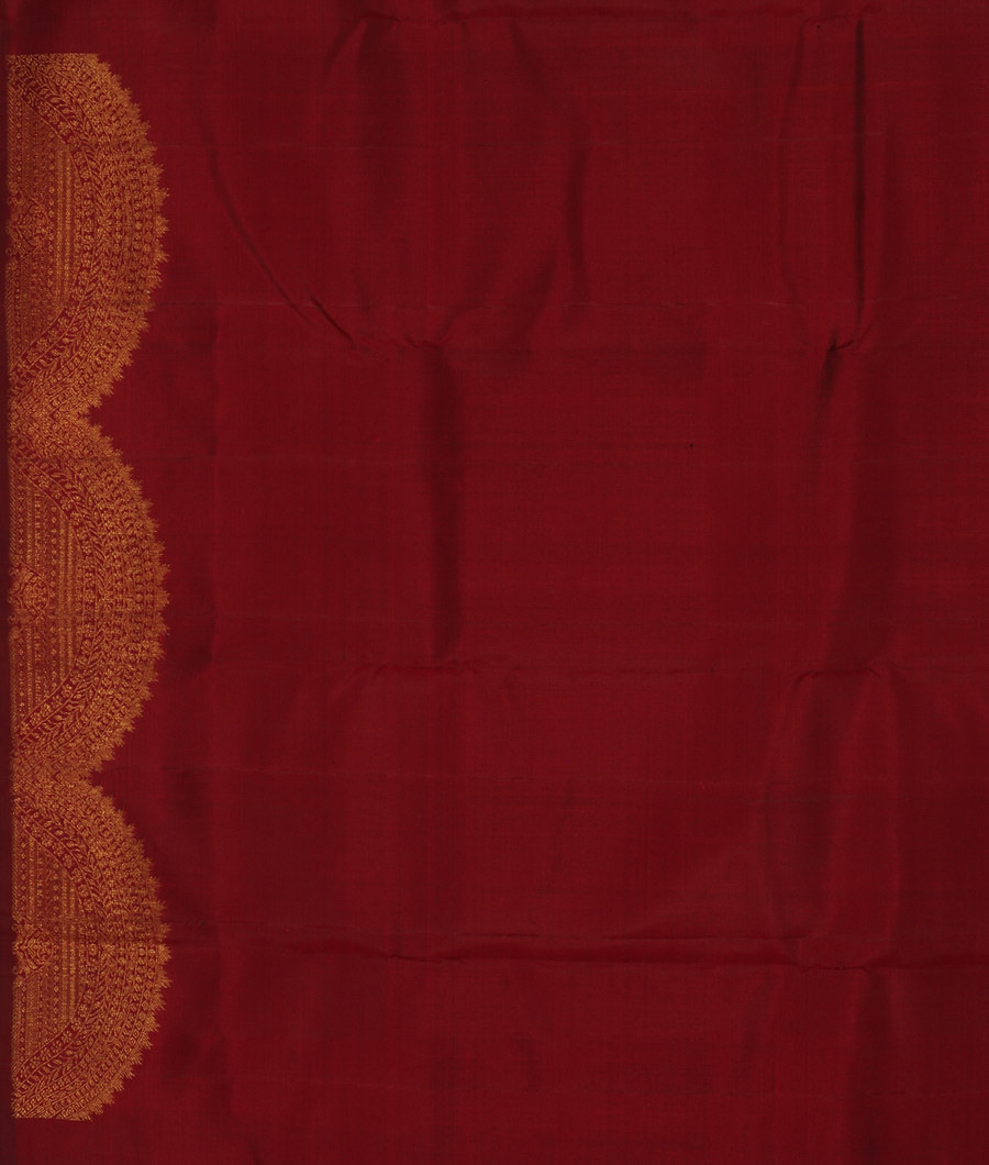 Blue Handwoven Kanjivaram Silk Saree T3939123