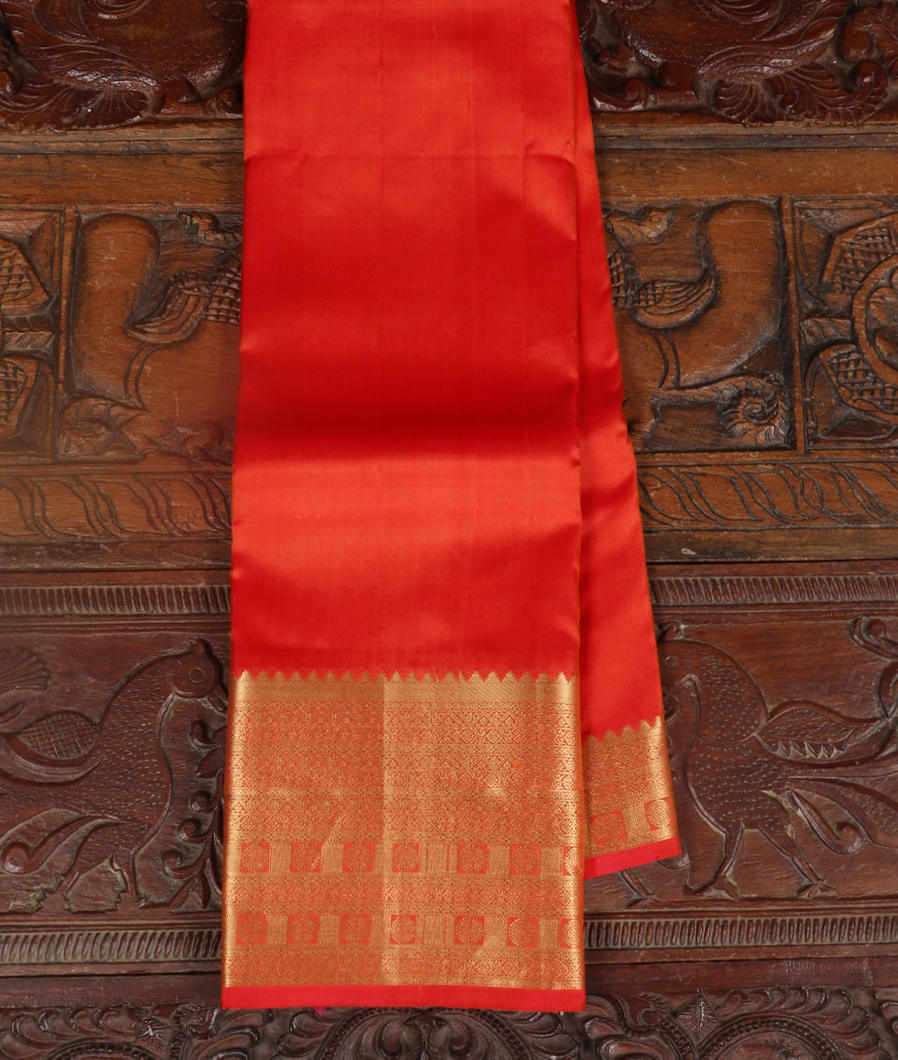 Pinkish Orange Soft Silk Saree T406456-image