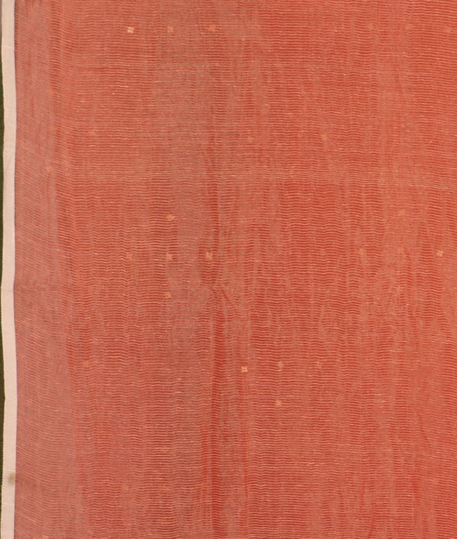 Peach Woven Organza Saree T4110813