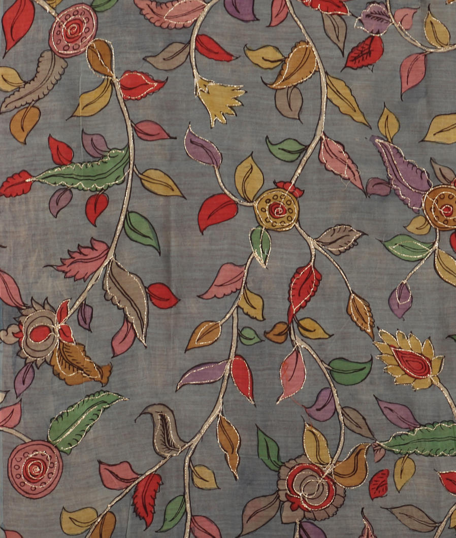 Maroon Woven Organza Saree T4110674