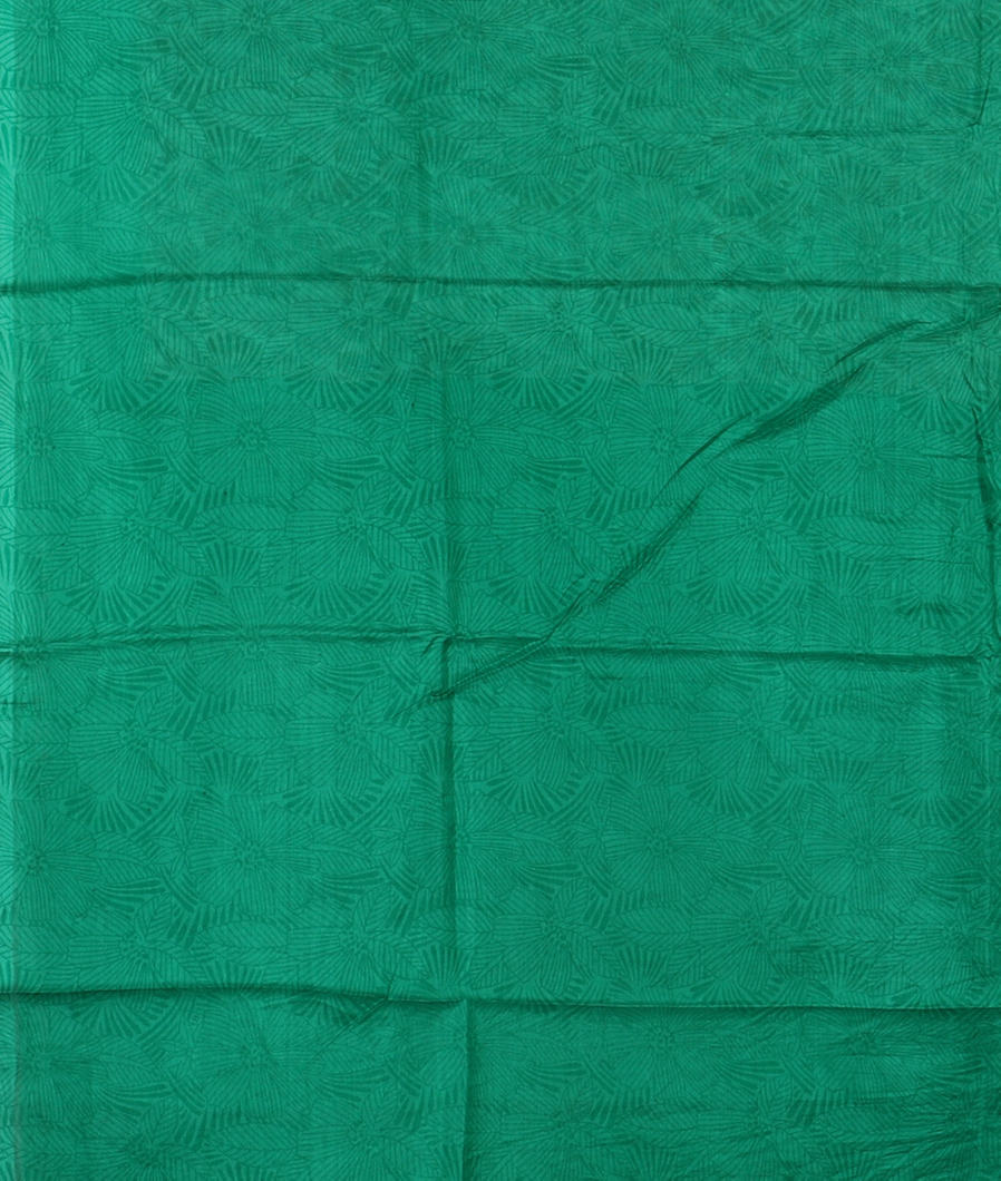 Off-White Printed Silk Saree T4017583