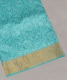 Blue Silk Kota Embroidery Saree T3515731