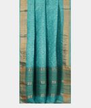 Blue Silk Kota Embroidery Saree T3515732