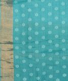 Blue Silk Kota Embroidery Saree T3515733