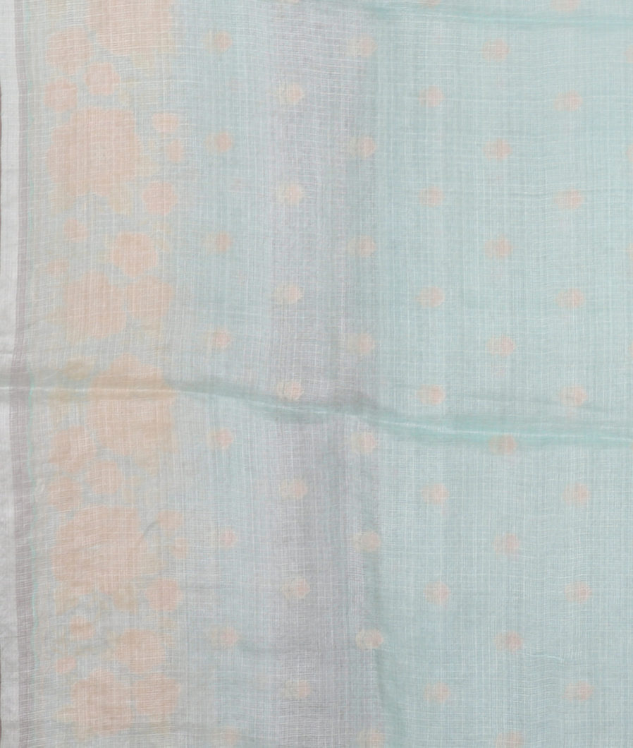 Blue Silk Kota Embroidery Saree T3972653