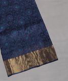 Blue Silk Kota Embroidery Saree T4115281