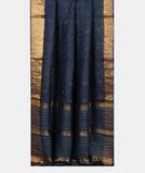 Blue Silk Kota Embroidery Saree T4115282