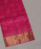Pink Silk Kota Embroidery Saree T4115291
