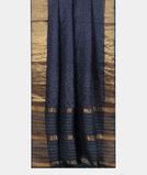 Blue Silk Kota Embroidery Saree T4115272