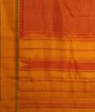 Red and Yellow Handwoven Kanjivaram Silk Saree T4040994
