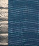 Blue Handwoven Kanjivaram Silk Saree T4032623