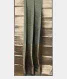 Greenish Grey Handwoven Kanjivaram Silk Saree T4032812