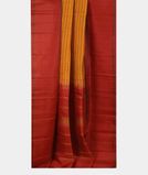 Yellow Handwoven Kanjivaram Silk Saree T4041002