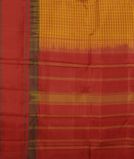 Yellow Handwoven Kanjivaram Silk Saree T4041004