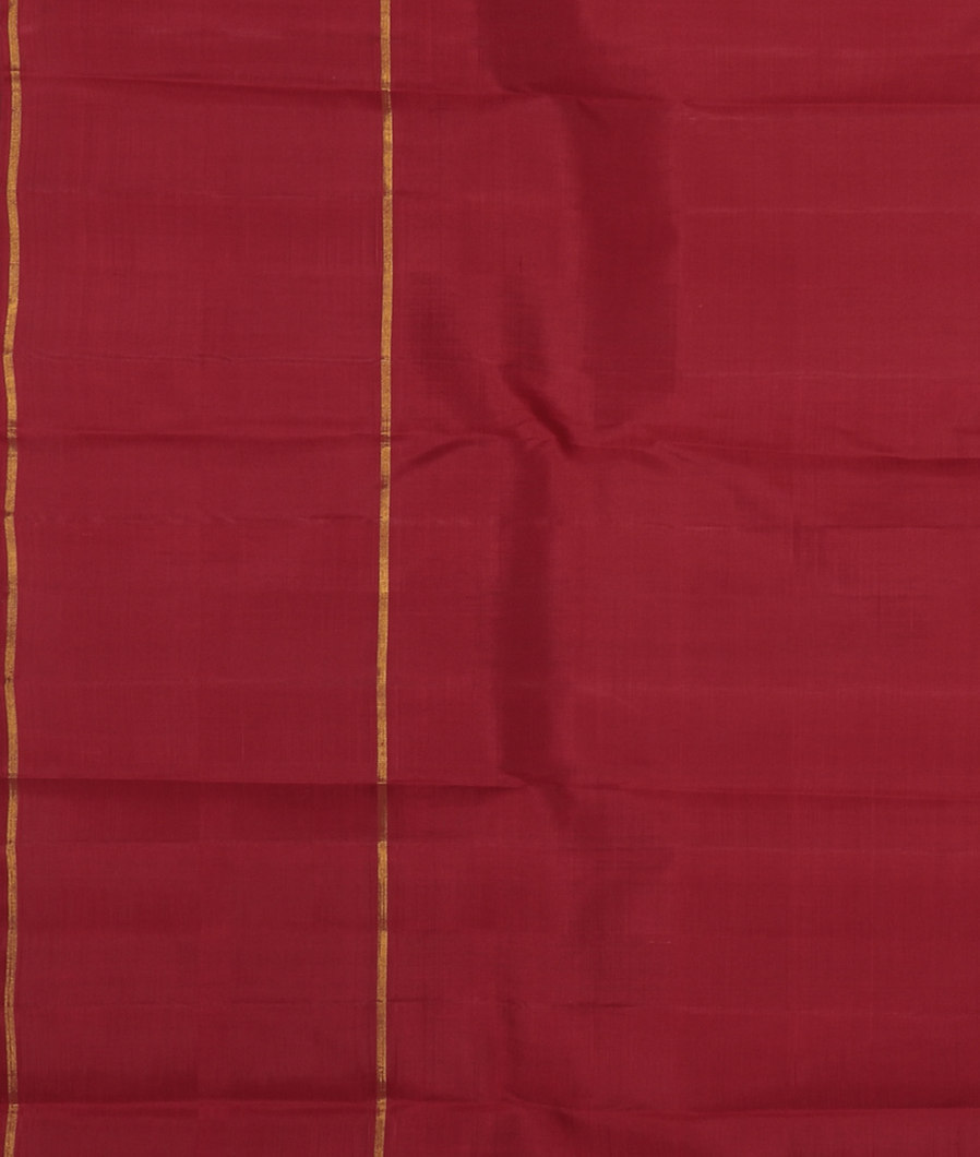 Off-White Handwoven Linen Kanjivaram Silk Saree T3921573
