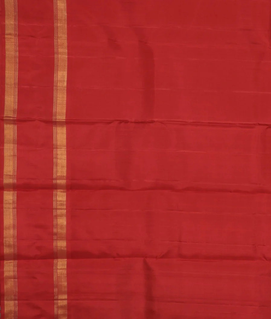 Beige Handwoven Kanjivaram Silk Saree T3077293
