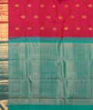 Magenta Handwoven Kanjivaram Silk Saree T4065284