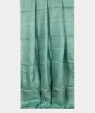 Greenish Blue Tussar Embroidery Saree T4056832
