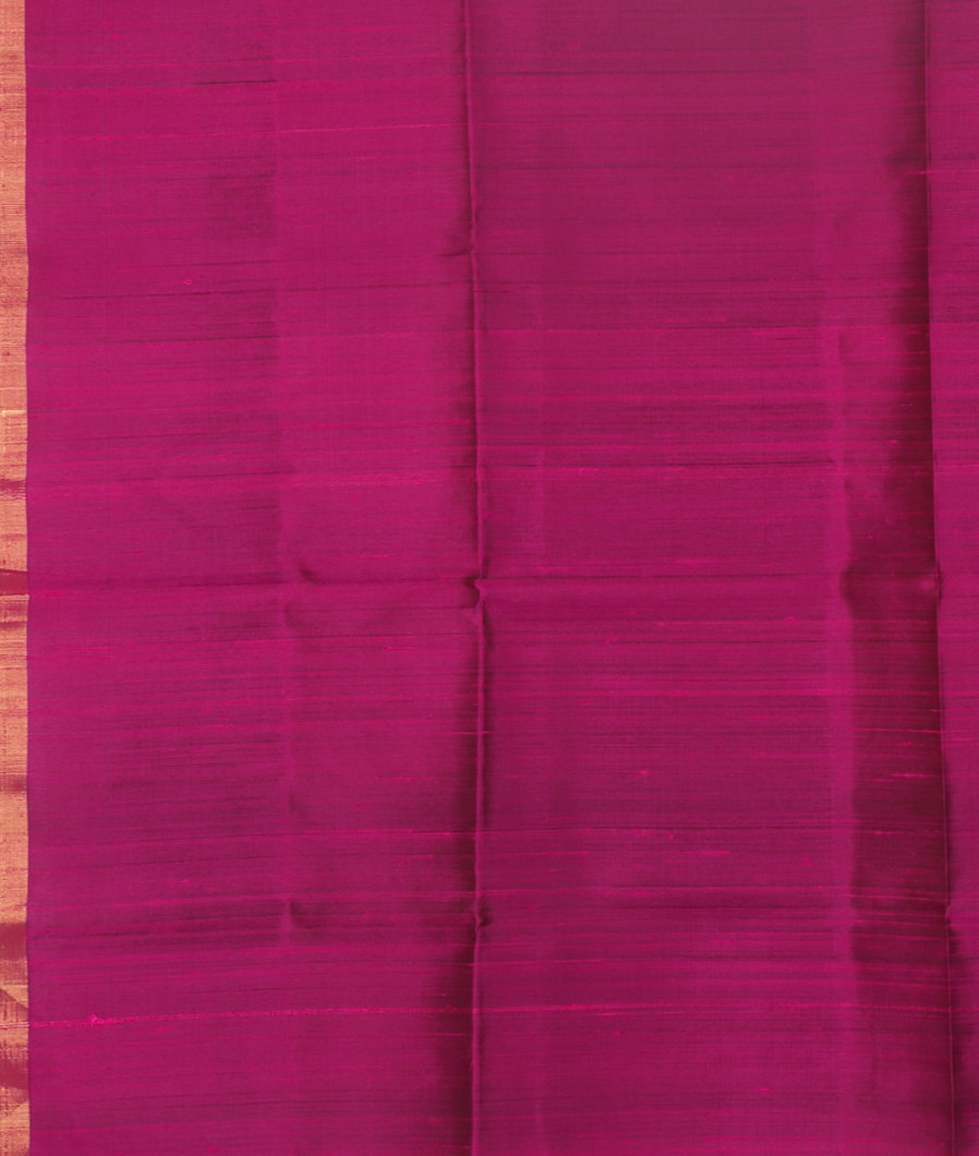 Green Woven Raw Silk Saree T3843283