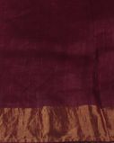 Purple Silk Kota Embroidery Saree T3994063